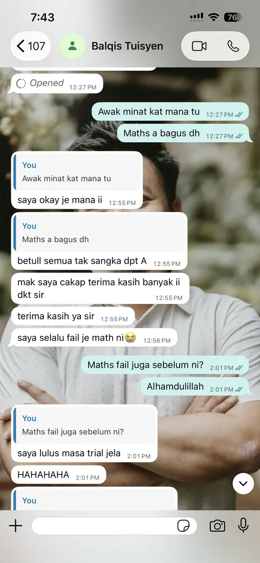 Addmaths.my testimonial from parent 19