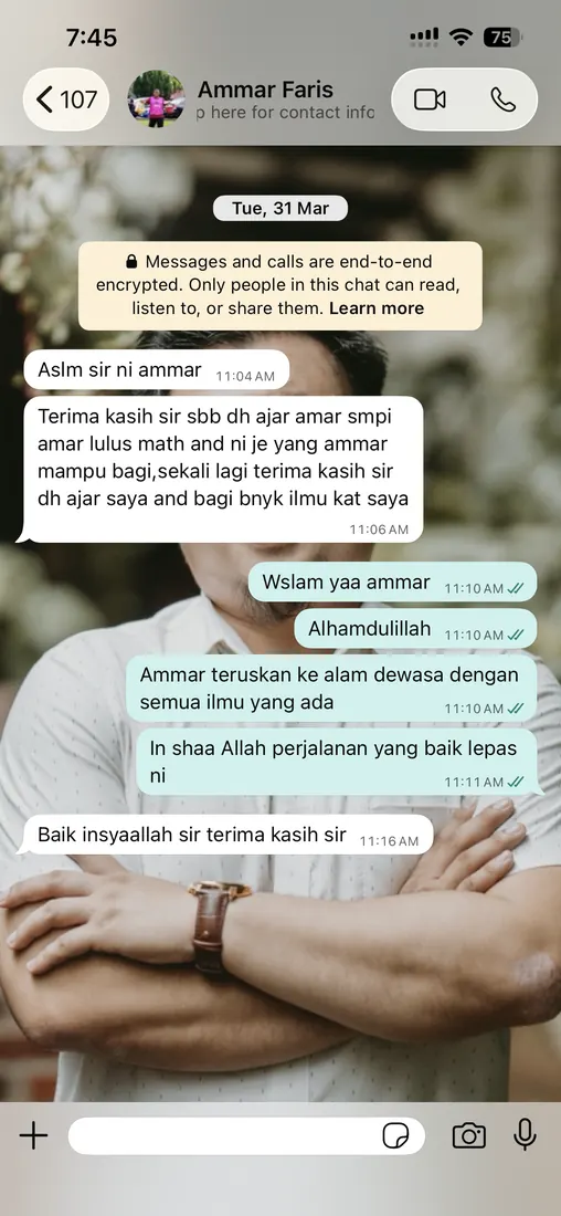 Addmaths.my testimonial from parent 23