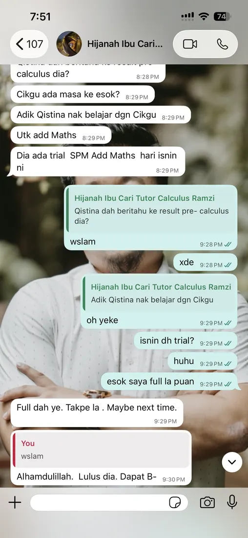 Addmaths.my testimonial from parent 24